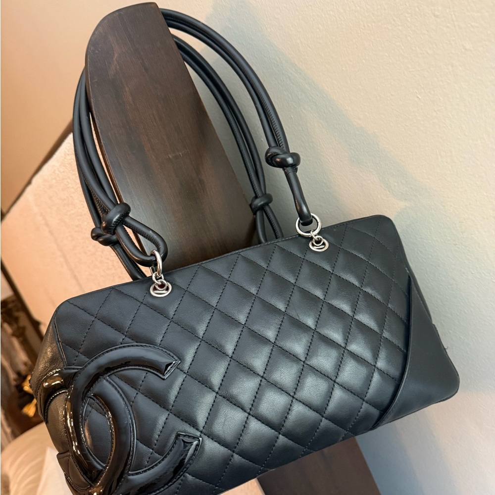 Chanel Black Quilted Shoulder Bag